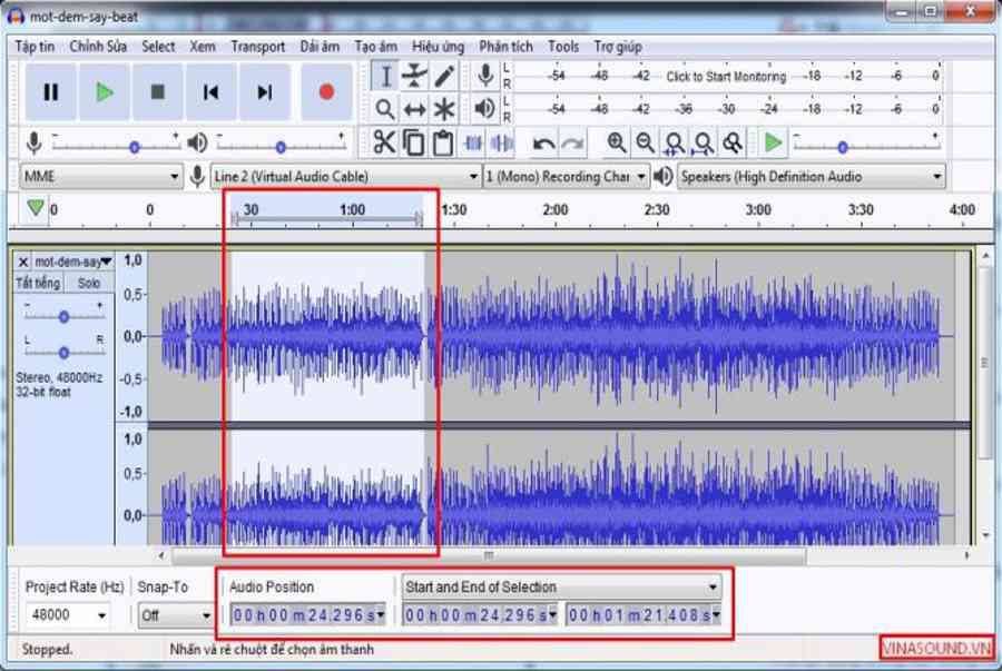 audacity 64 crashes